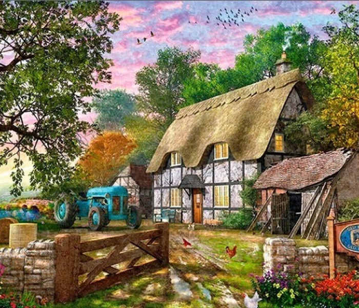 Puzzle - Jumbo - Căsuță de fermier