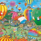 Puzzle - Jumbo - Balioane zburătoare