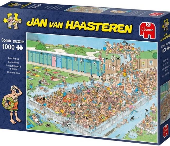 Puzzle - Jumbo - Piscină plină