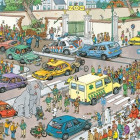 Puzzle - Jumbo - Elefant la cumpărături