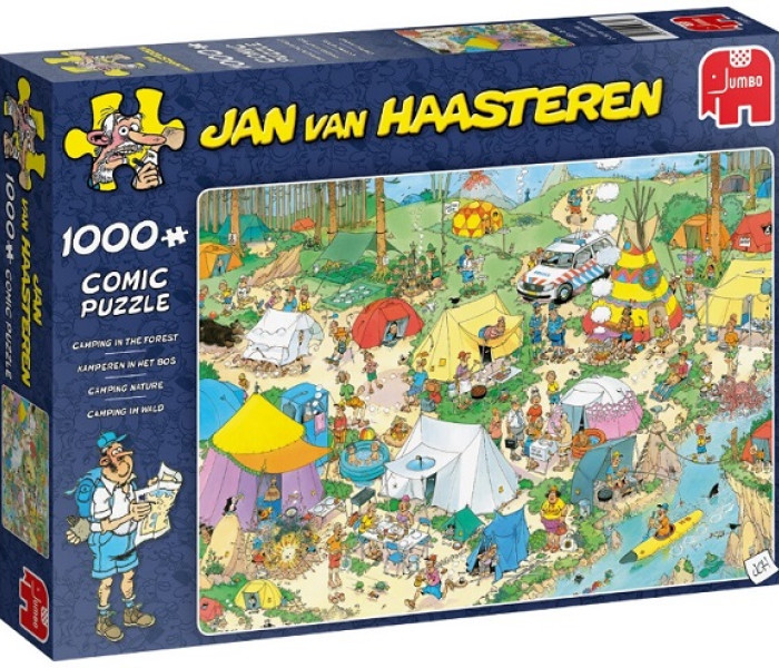 Puzzle - Jumbo - Camping