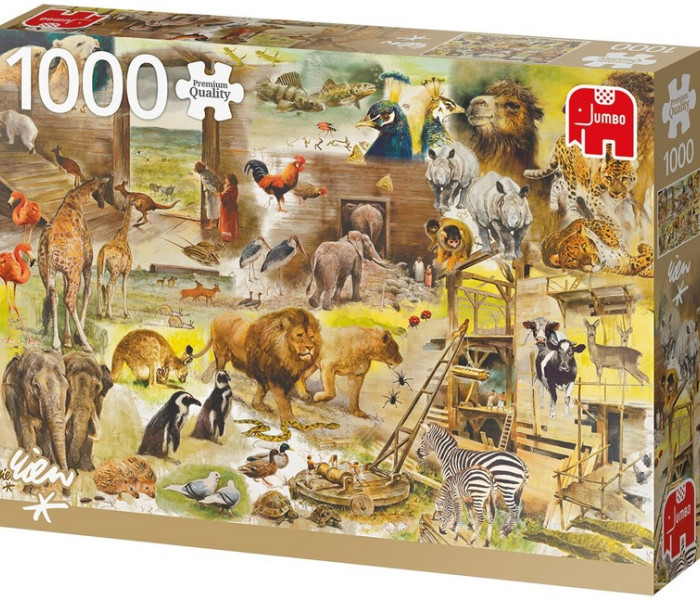 Puzzle - Jumbo - Construcția Arcei lui Noe