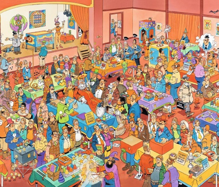 Puzzle - Jumbo - Veľtrh kúziel