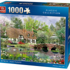 Puzzle - King - Cabană cu lebede