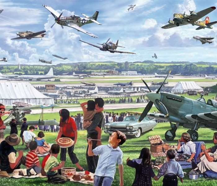 Puzzle - King - Spectacol aerian