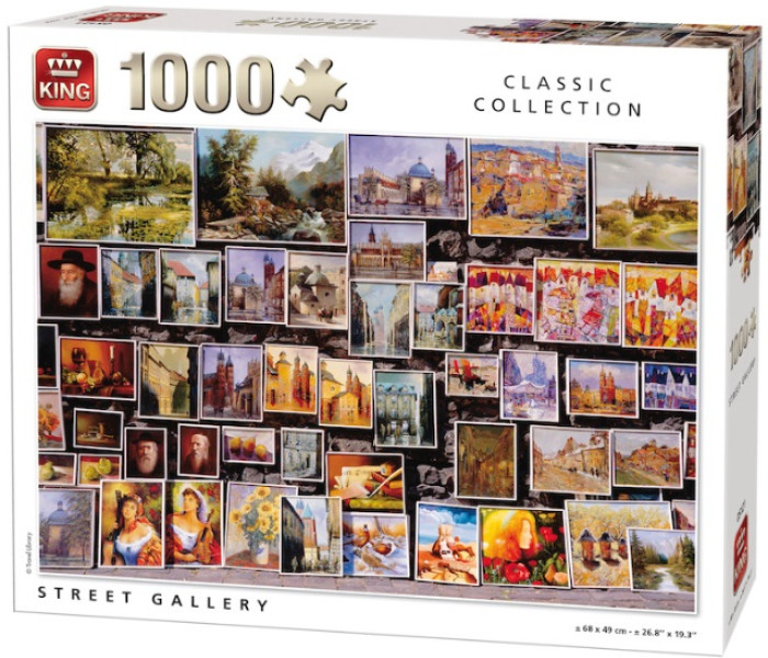 Puzzle - King - Galerie stradală