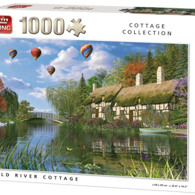 Casă veche lângă râu