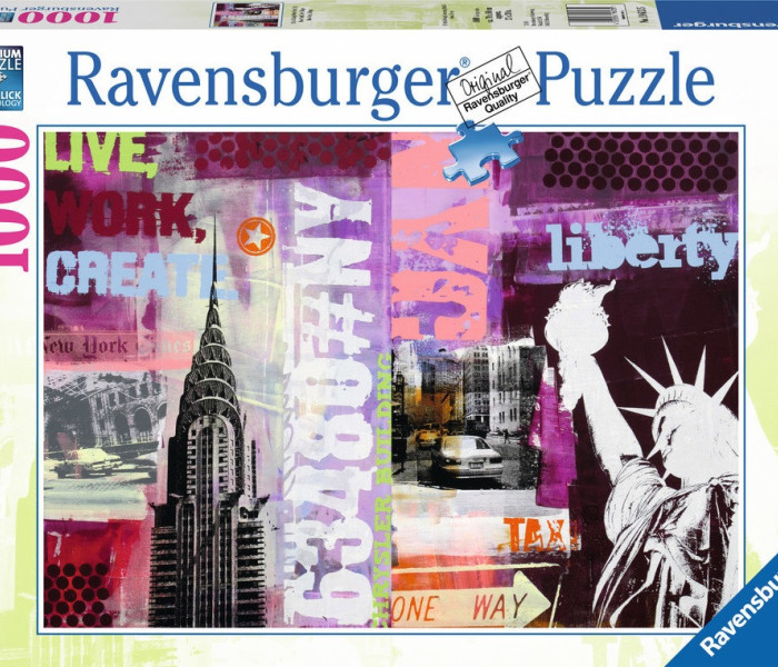 Puzzle - Ravensburger - Colaj New York City