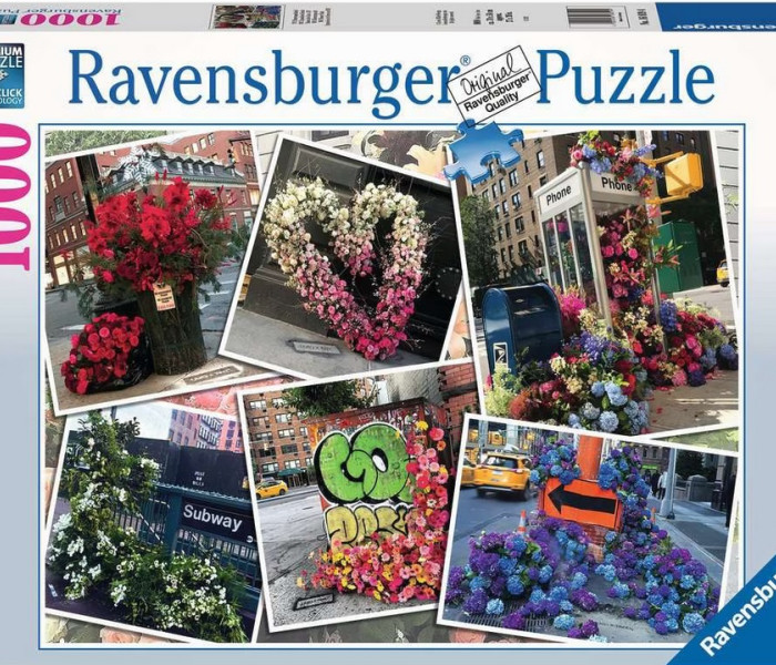 Puzzle - Ravensburger - Flori în New York