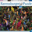 Puzzle - Ravensburger - Păsări pictate