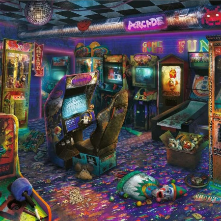 Sală de jocuri abandonată