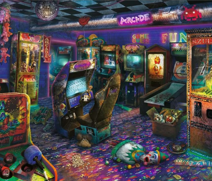 Puzzle - Ravensburger - Sală de jocuri abandonată