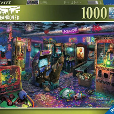 Sală de jocuri abandonată