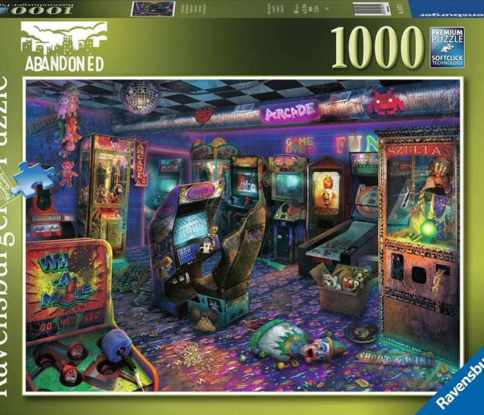 Puzzle - Ravensburger - Sală de jocuri abandonată