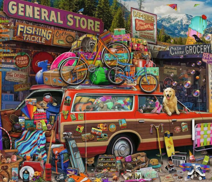 Puzzle - Ravensburger - Vacanță în familie