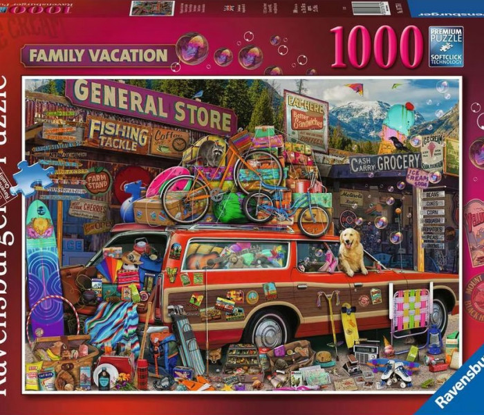 Puzzle - Ravensburger - Vacanță în familie