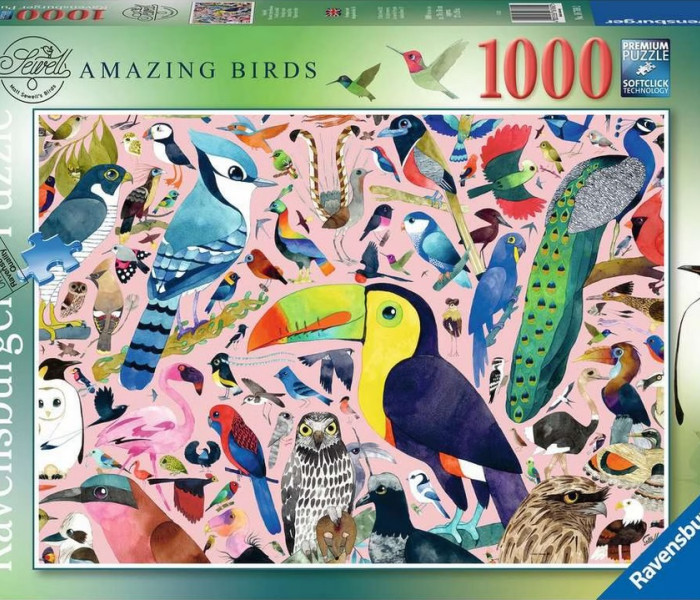 Puzzle - Ravensburger - Păsări uimitoare