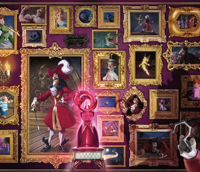 Puzzle - Ravensburger - Villainous - Captain Hook