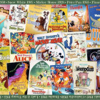 Puzzle - Ravensburger - Afișe Walt Disney