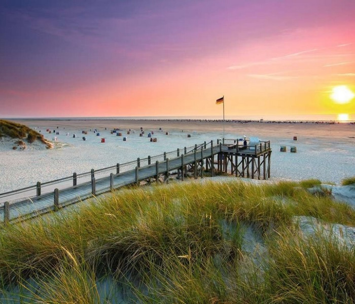 Puzzle - Ravensburger - Apus de soare, Amrum