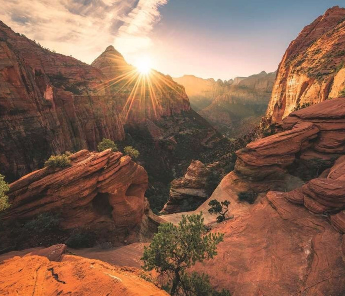 Puzzle - Ravensburger - Zion Canyon, SUA