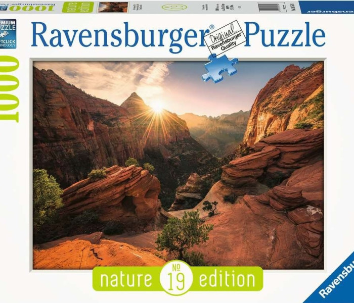 Puzzle - Ravensburger - Zion Canyon, SUA