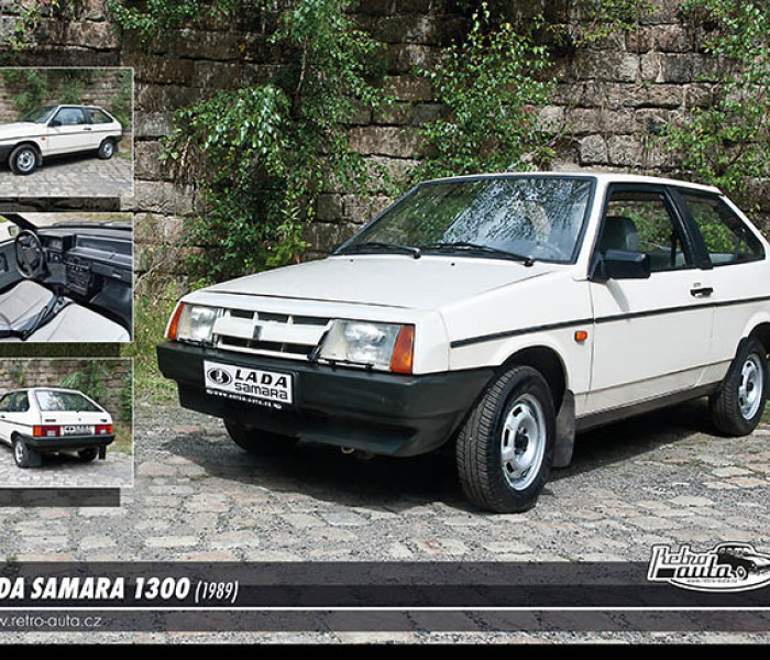 Puzzle - Retro-auta - Lada Samara 1300 (1300)