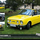 Puzzle - Retro-auta - Škoda 110 R coupé (1974)