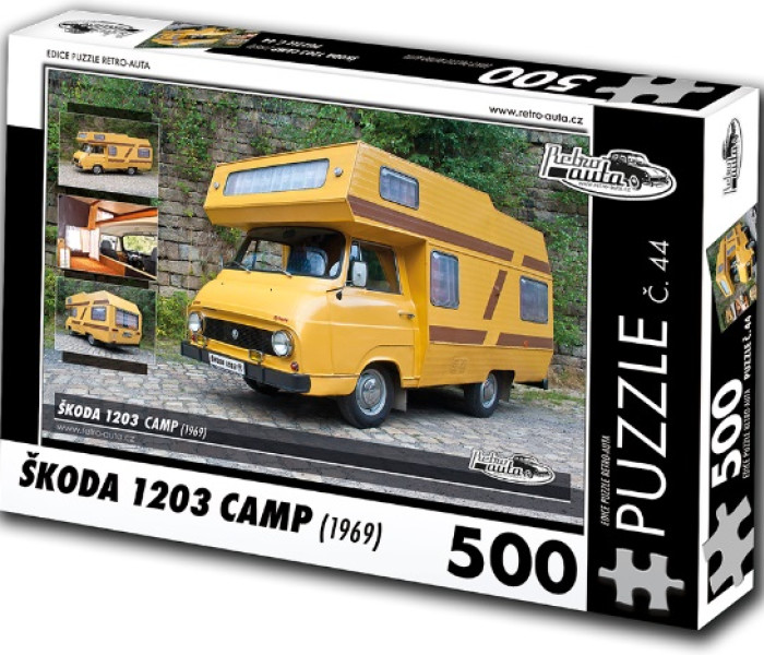 Puzzle - Retro-auta - Škoda 1203 Camp (1969)