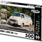 Puzzle - Retro-auta - Škoda 1203 SA (1980)