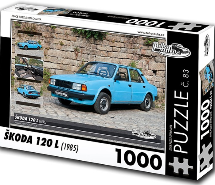 Puzzle - Retro-auta - Škoda 120L (1985)