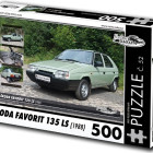 Puzzle - Retro-auta - Škoda Favorit 135 LS (1988)