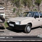 Puzzle - Retro-auta - Škoda Favorit 136 L (1989)