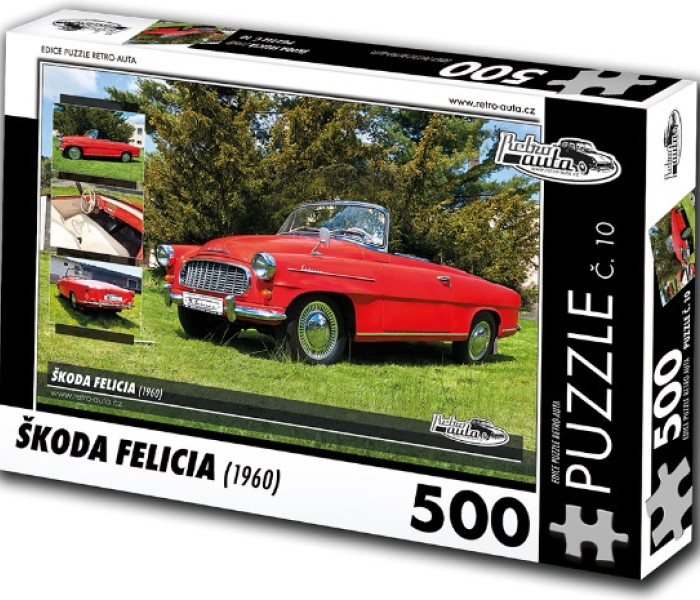 Puzzle - Retro-auta - Škoda Felicia (1960)