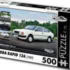 Puzzle - Retro-auta - Škoda Rapid 136 (1988)