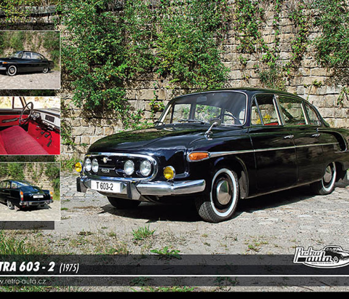 Puzzle - Retro-auta - Tatra 603 - 2 (1975)