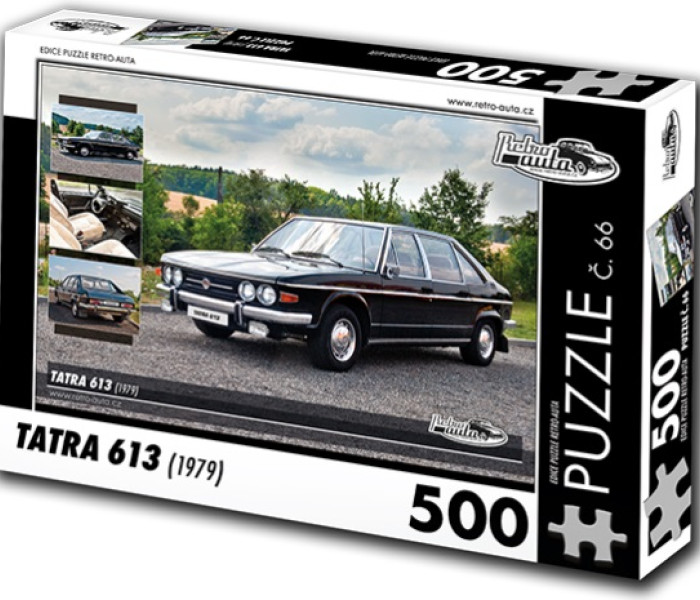 Puzzle - Retro-auta - Tatra 613 (1979)