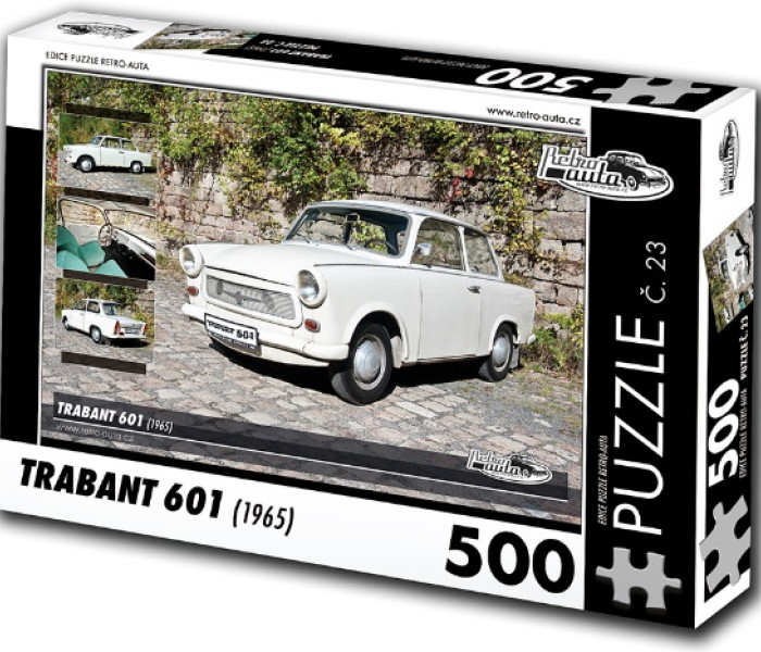 Puzzle - Retro-auta - Trabant 601 (1965)