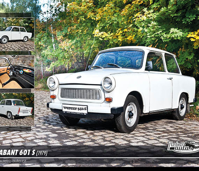 Puzzle - Retro-auta - Trabant 601 S (1979)