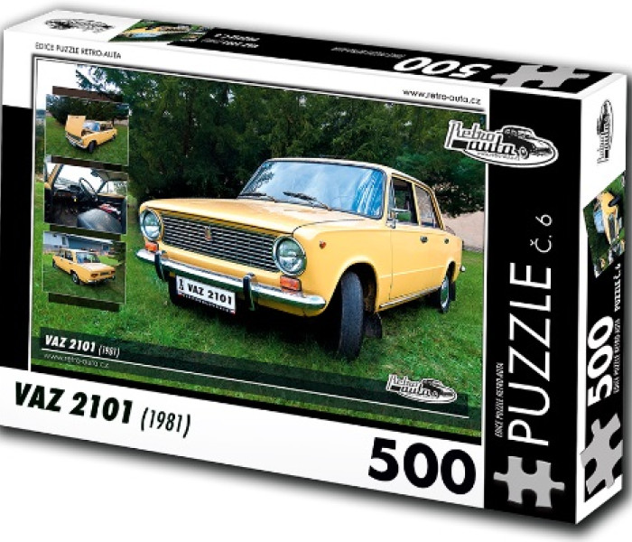 Puzzle - Retro-auta - VAZ 2101 (1981)