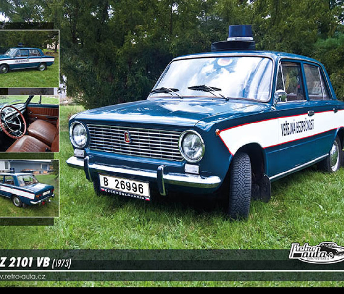 Puzzle - Retro-auta - VAZ 2101 VB (1973)