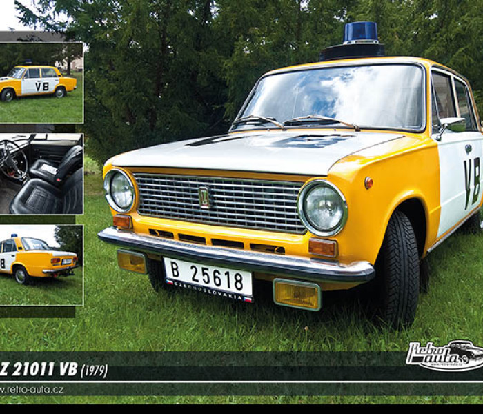 Puzzle - Retro-auta - VAZ 21011 VB (1979)