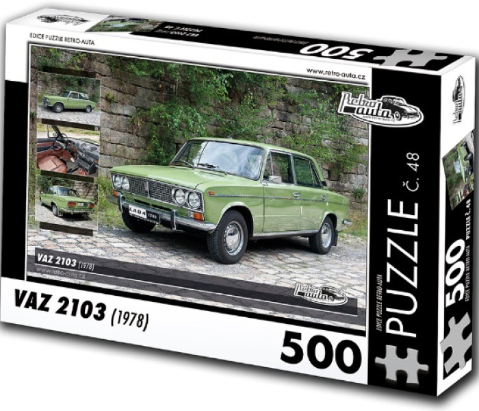Puzzle - Retro-auta - VAZ 2103 (1978)