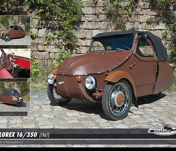 Puzzle - Retro-auta - Velorex 16/350 (1967)