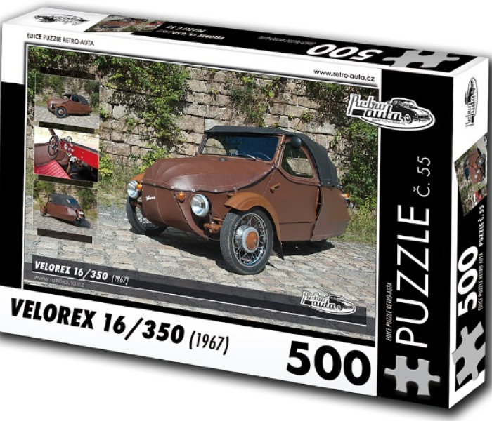 Puzzle - Retro-auta - Velorex 16/350 (1967)