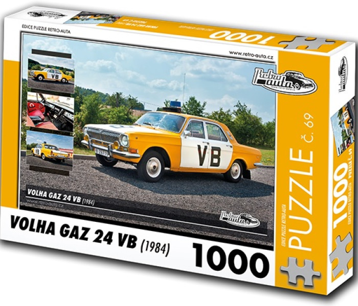 Puzzle - Retro-auta - Volha GAZ 24 VB (1984)