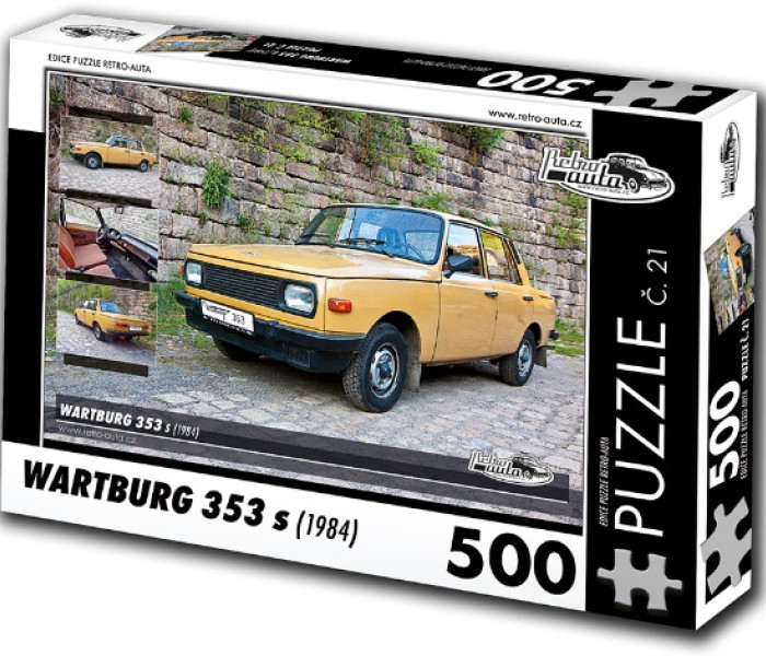 Puzzle - Retro-auta - Wartburg 353 S (1984)