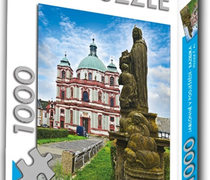 Puzzle - Tourist Edition - Jablonné v Podještědí - bazilică