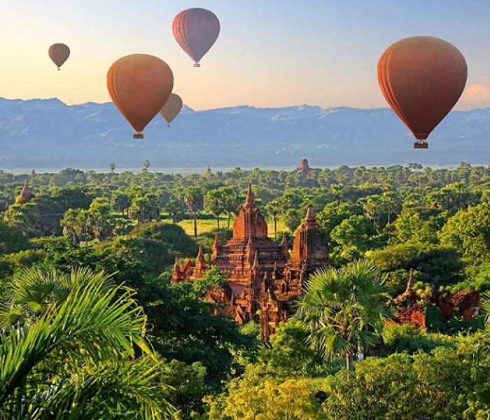 Puzzle - Schmidt - Balonașe deasupra Myanmarului