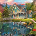 Puzzle - Schmidt - Căsuță lângă lac